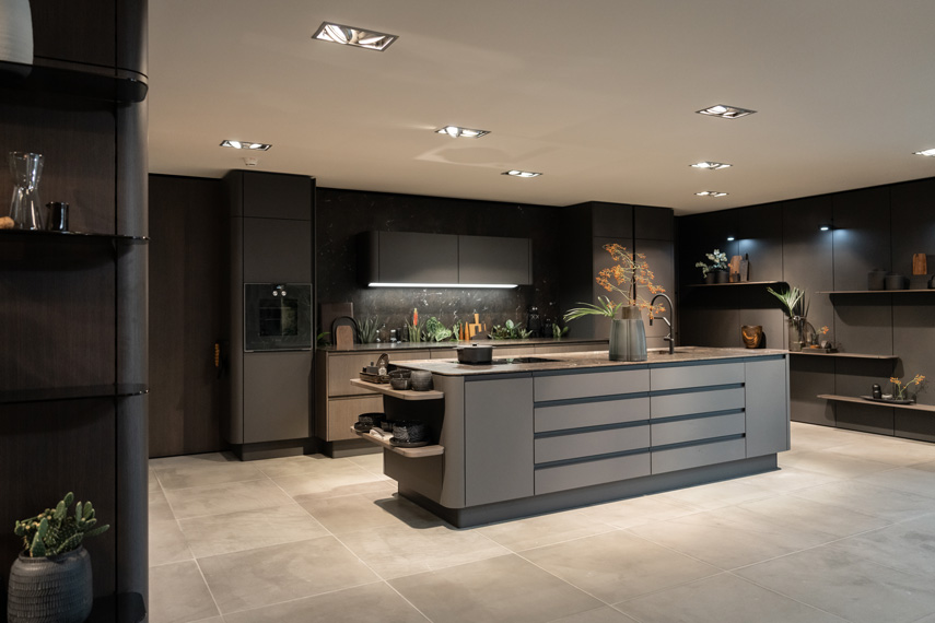 Luxe SieMatic URBAN keuken met ronde hoeken | Satink Keukens