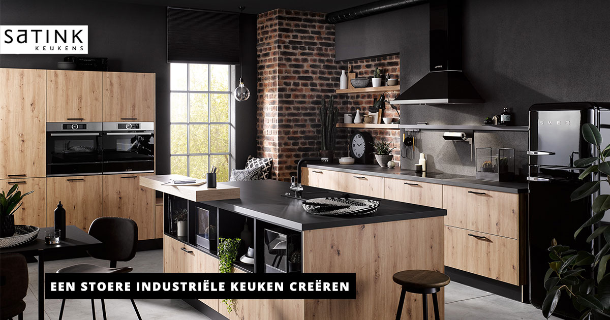 Een Stoere Industriele Keuken Creeren Met Satink Keukens